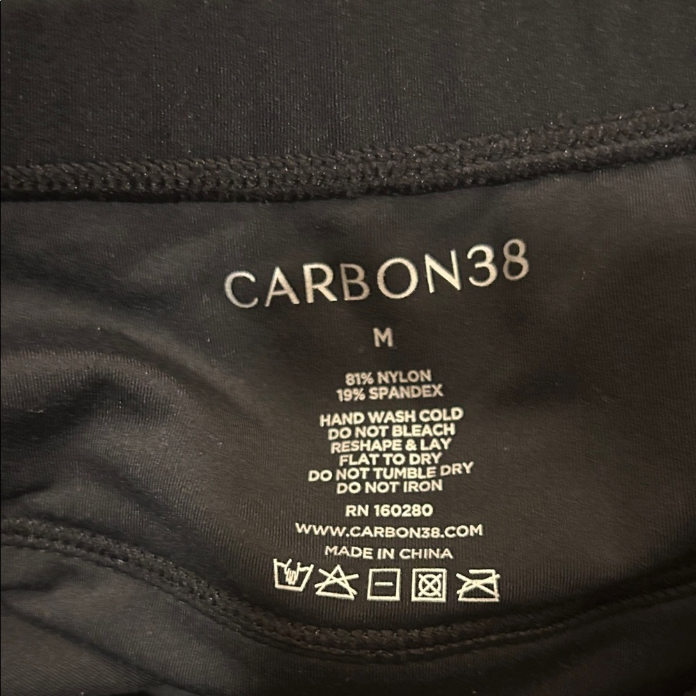 NWOT Carbon38 Melt Fringe Black Cami and Skirt Set - Picture 2 of 2